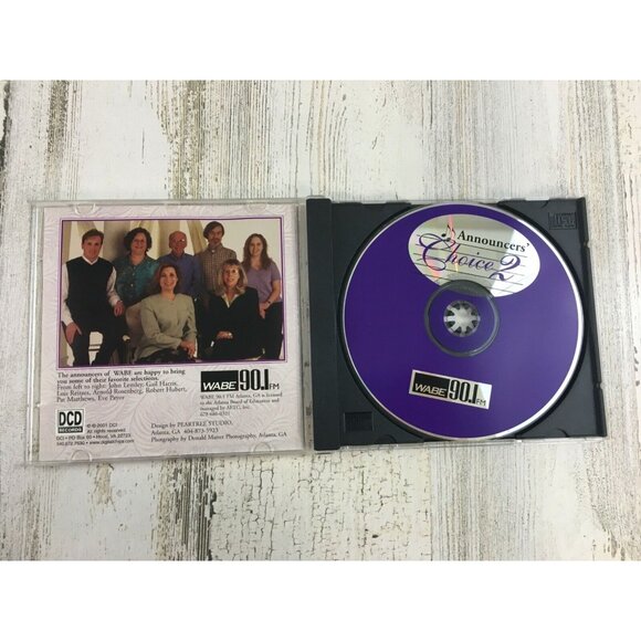 Announcers Choice 2 Classical Favorites Chosen by Staff of WABE Atlanta 90.1 FM - Picture 3 of 6